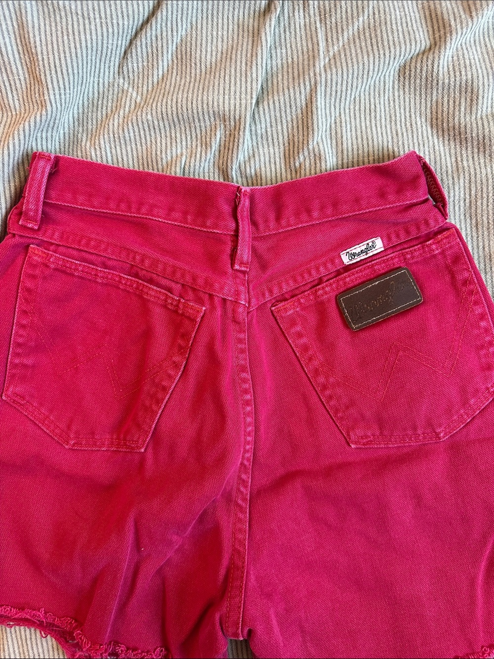 Vintage Wrangler High-Rise Denim Shorts